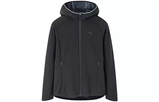 Куртка для бега женская черная Anta