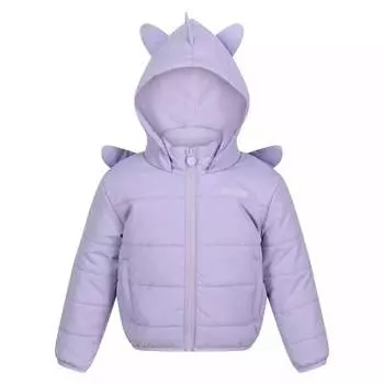 Куртка для девочек с единорогом Regatta, розовый