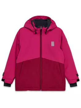 Куртка для лыж и сноуборда LEGO Ski-/ Snowboardjacke Jad 703, цвет Pink/Rot