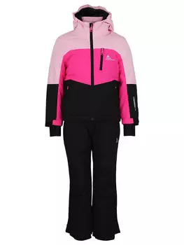 Куртка для лыж и сноуборда Peak Mountain 2tlg. Ski-/ Snowboardoutfit Fabiola, цвет Schwarz/Pink
