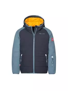 Куртка для лыж и сноуборда Trollkids Ski-/ Snowboardjacke Hafjell PRO, цвет black/steel blue
