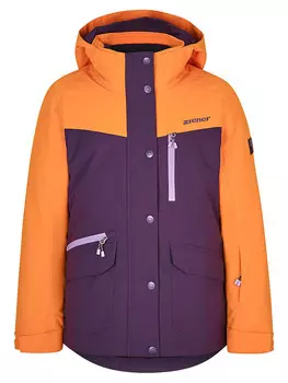 Куртка для лыж и сноуборда Ziener Ski-/ Snowboardjacke Anoki, цвет Lila/Orange