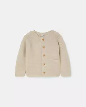 Куртка для мальчика с деревянными пуговицами Coconut El Corte Ingls, коричневый