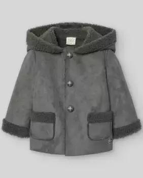 Куртка для мальчика с капюшоном PAZ Rodrguez, серый