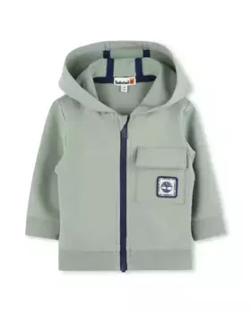 Куртка для мальчика зеленого цвета с длинными рукавами Timberland, зеленый
