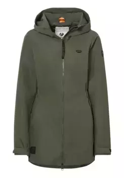 Куртка для отдыха в стиле Ragwear "Fylipa", с практичным капюшоном, из водонепроницаемого и дышащего материала, оливковый