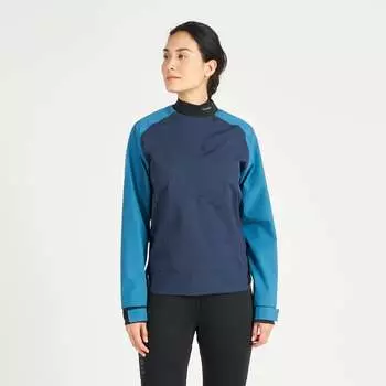 Куртка для парусного спорта/каякинга 500 Женская синяя ветровка TRIBORD, цвет azul
