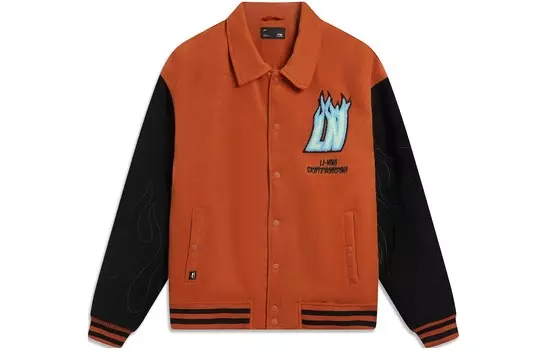 Куртка для скейтборда мужская красная/черная Lining, красный/черный