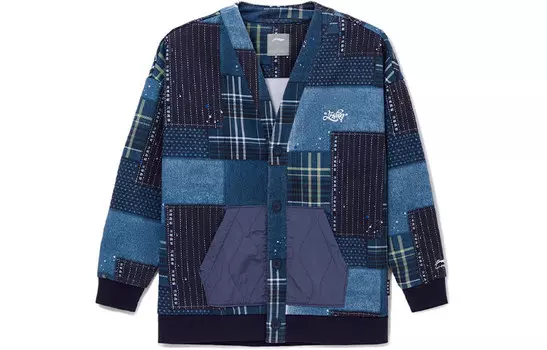 Куртка для скейтборда мужская синий Lining