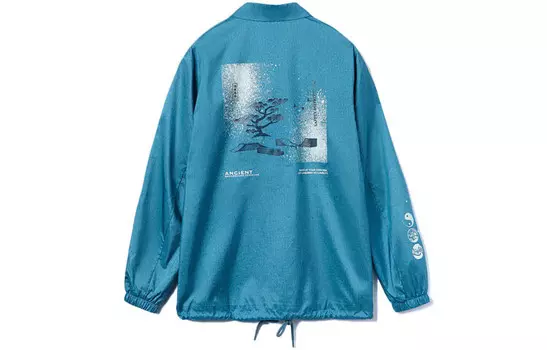 Куртка для скейтборда мужская синяя Lining, синий