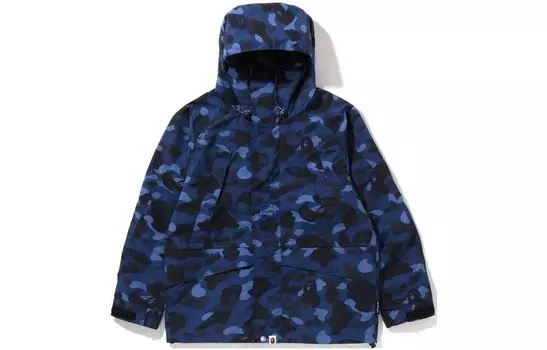 Куртка для сноуборда BAPE Color Camo FW22 A Bathing Ape, синий