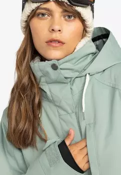 Куртка для сноуборда BILLIE Roxy, зеленый