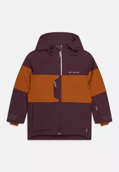 Куртка для сноуборда Kids Cup Unisex Vaude, цвет blackberry/brown