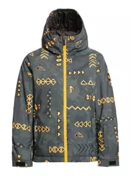 Куртка для сноуборда Quiksilver "Morton", цвет New Trails Black