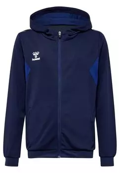 Куртка для тренировок HMLAUTHENTIC PL ZIP HOODIE Hummel, цвет marine