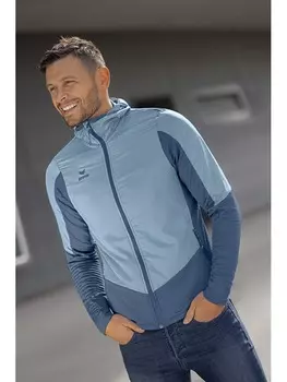 Куртка для тренировок и бега erima, цвет dunkelblau/blau