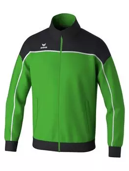 Куртка для тренировок и бега erima, цвет green/schwarz/weiss