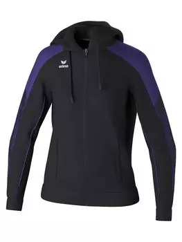 Куртка для тренировок и бега erima, цвет schwarz/ultra violet