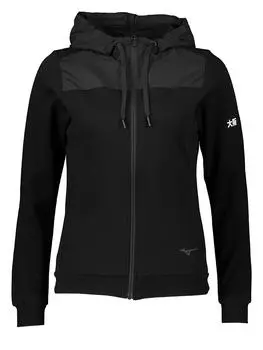 Куртка для тренировок и бега Mizuno, черный