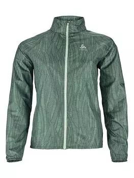 Куртка для тренировок и бега Odlo, зеленый