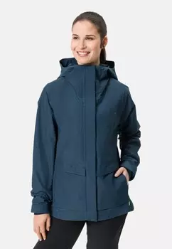 Куртка для велоспорта VAUDE JACKE WOMEN'S COMYOU PRO RAIN JACKET Vaude, синий