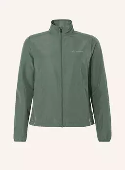 Куртка для велоспорта w dundee classic zo j Vaude, зеленый