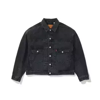 Куртка Doe X DOE унисекс черный Levis