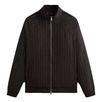 Куртка double weave clifton track jacket 'kindling' Kith, черный