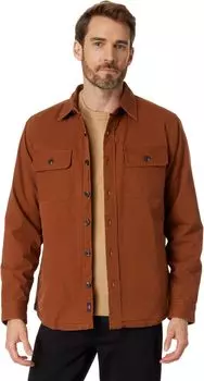 Куртка Doug Good Feather Stretch Blanket Lined Cpo Faherty, цвет Dark Chestnut