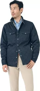 Куртка Douge Good Feather Reversible Bondi Jacket Faherty, цвет Washed Black/Cascade Star Nation