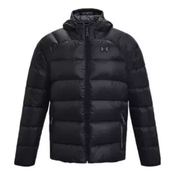 Куртка down jacket 'black' Under Armour, черный
