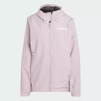 Куртка-дождевик Adidas Terrex Multi 2l, светло-фиолетовый