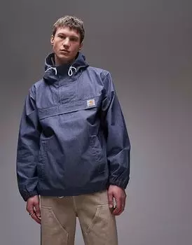 Куртка-дождевик Carhartt WIP blake синего цвета