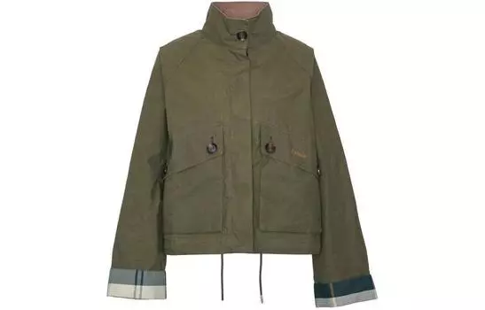 Куртка-дождевик Crowdon BARBOUR, зеленый