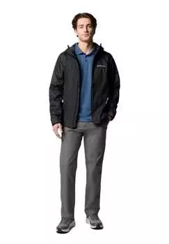 Куртка-Дождевик "inner limits iii" капюшон водонепроницаемый Columbia, черный