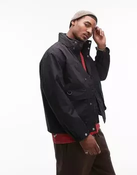 Куртка-дождевик Tehama Utility с капюшоном черного цвета Levi's