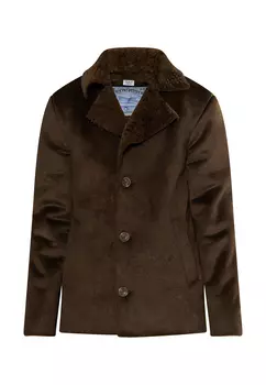 Куртка DreiMaster Aus Fellimitat, коричневый