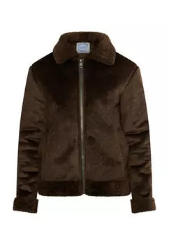 Куртка DreiMaster Aus Fellimitat, коричневый