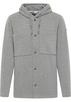Куртка DreiMaster Sweatjacke, цвет Grau Melange