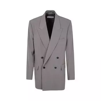 Куртка Dries Van Noten Bishop Jacket 'Cement', серый