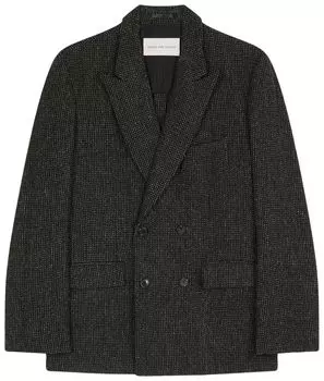 Куртка Dries Van Noten Tailored Jacket 'Black', черный