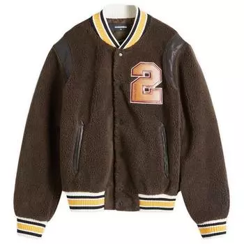 Куртка Dsquared2 Bears Varsity, цвет Dark Brown