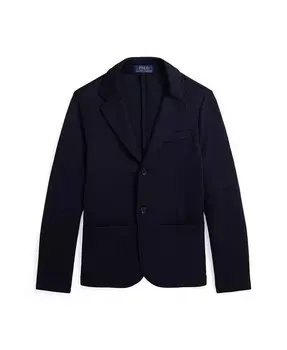 Куртка двойной вязки для больших мальчиков Polo Ralph Lauren, синий