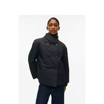 Куртка двубортная Arket женская, черный
