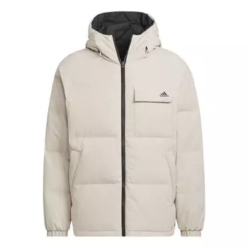 Куртка двусторонний пуховик Adidas, белый