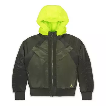 Куртка двусторонняя куртка-бомбер asia edition Air Jordan, зеленый