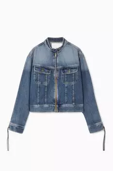 Куртка джинсовая COS Motocross Style, синий