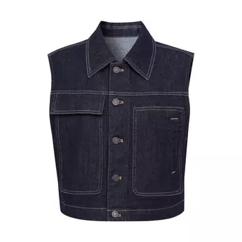 Куртка джинсовая Deep Breath без рукавов, синий