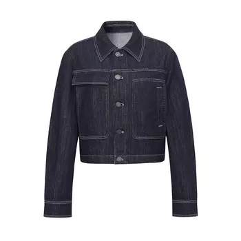 Куртка джинсовая Deep Breath короткая, черный