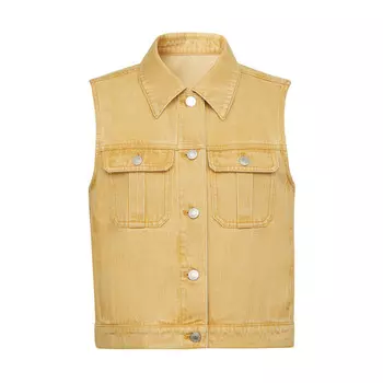 Куртка джинсовая Deep Breath женская, желтый